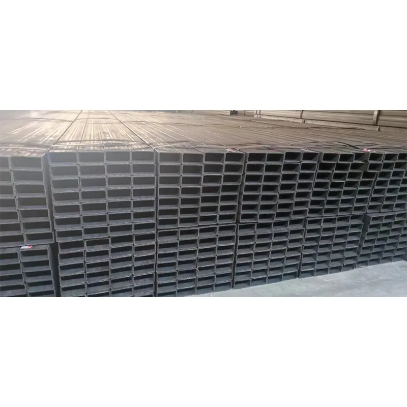 Black ERW Rectangular lan Square Steel Tube Black ERW Rectangular lan Square Steel Tube